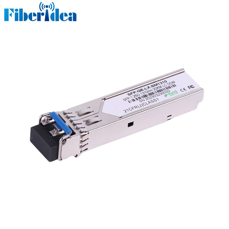 1.25 گرم 1310 نانومتر 40 کیلومتر Lc SFP