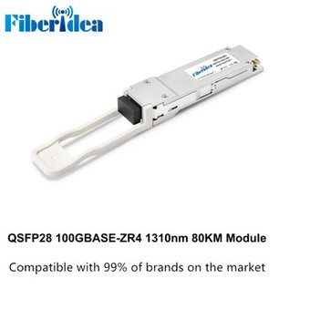 100GBASE ZR4 QSFP٪ 7b٪ 7b2٪ 7d٪ 7dKM LC DDM